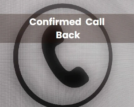 Confirmed Call Back logo